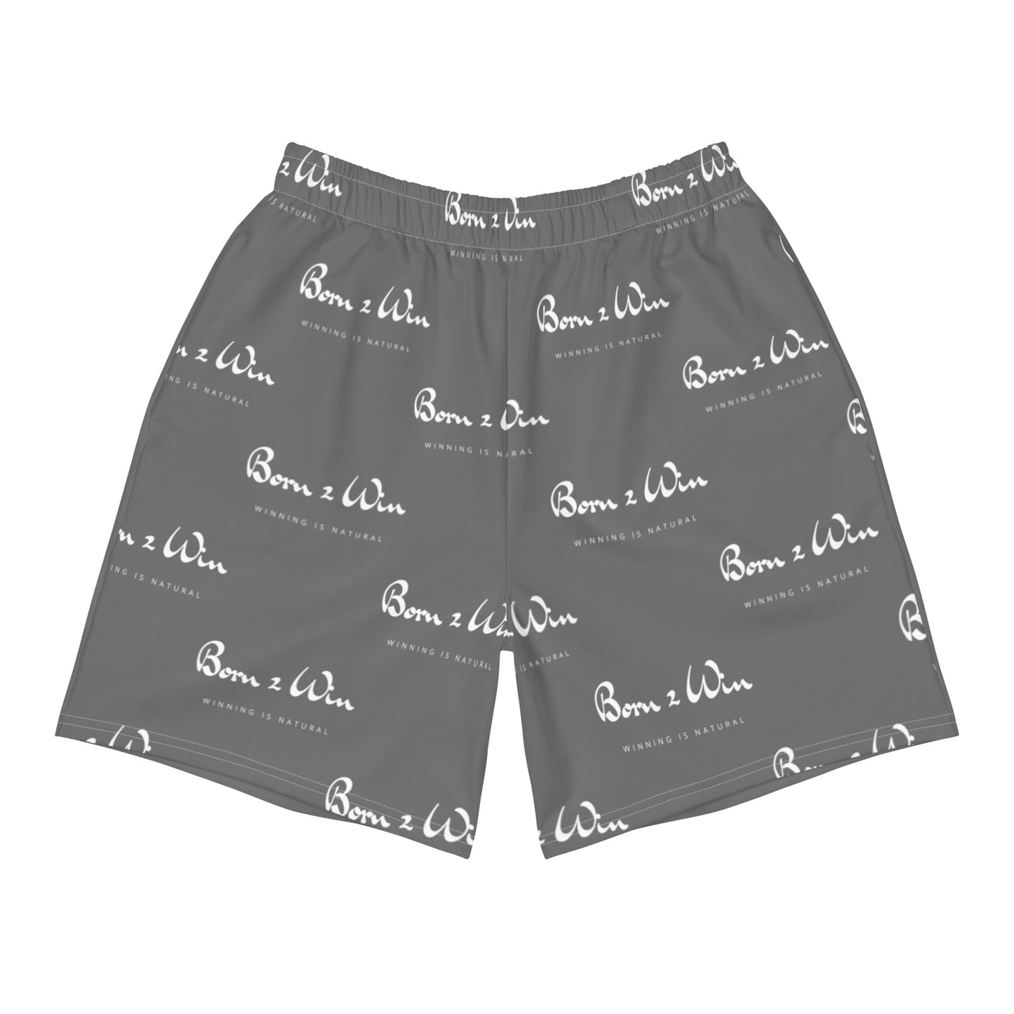 Born 2 Win All Over Print Athletic Shorts
