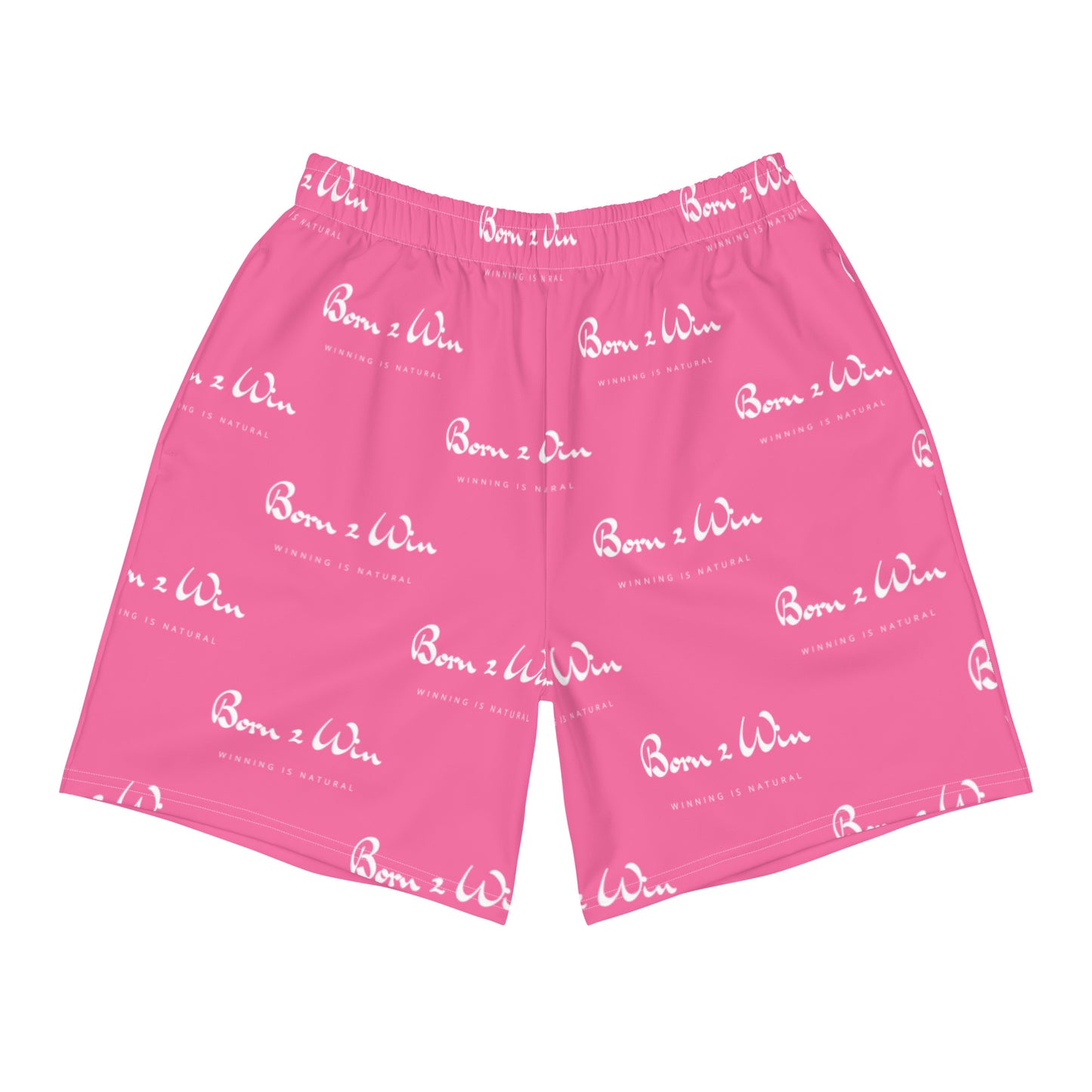 Born 2 Win All Over Print Athletic Shorts