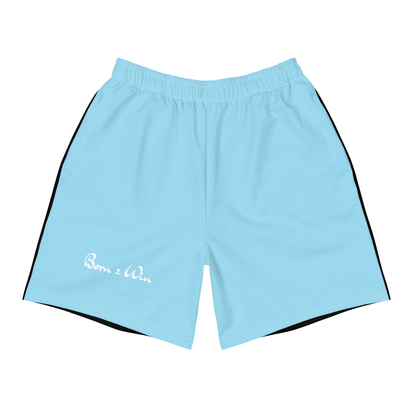 Born 2 Win Split Color Athletic Shorts