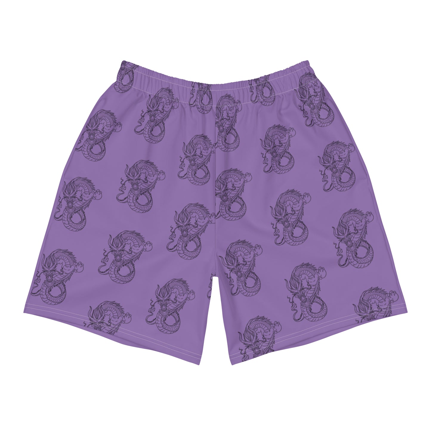 Dragon Athletic Shorts - Purple/Black