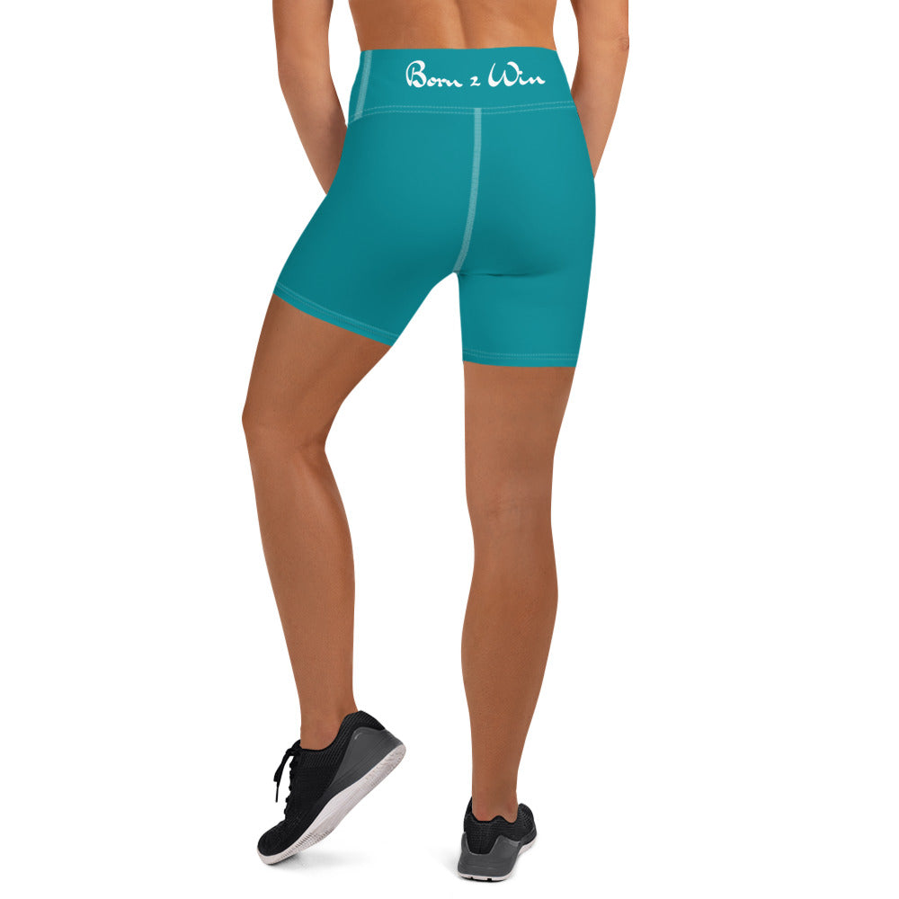 Born 2 Win Yoga Shorts