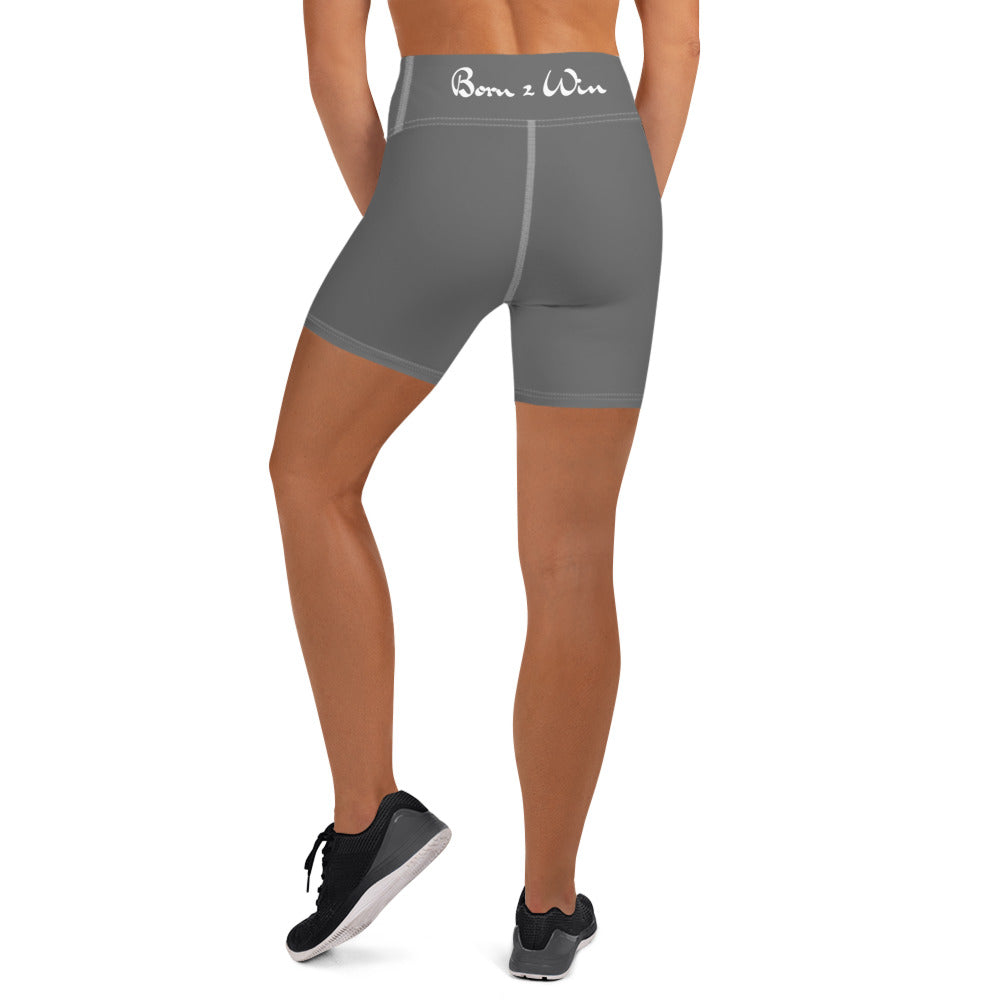 Born 2 Win Yoga Shorts