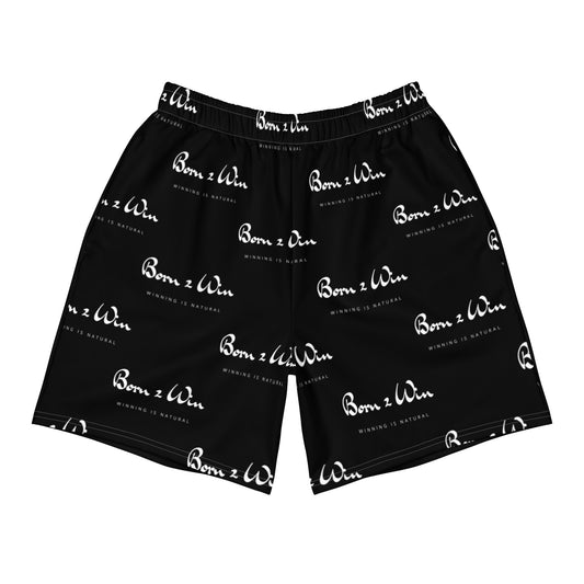 Born 2 Win All Over Print Athletic Shorts