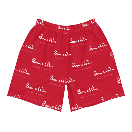 Born 2 Win All Over Print Athletic Shorts