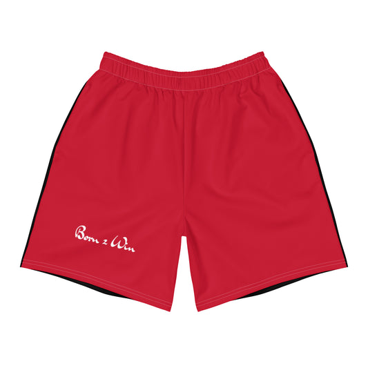 Born 2 Win Split Color Athletic Shorts