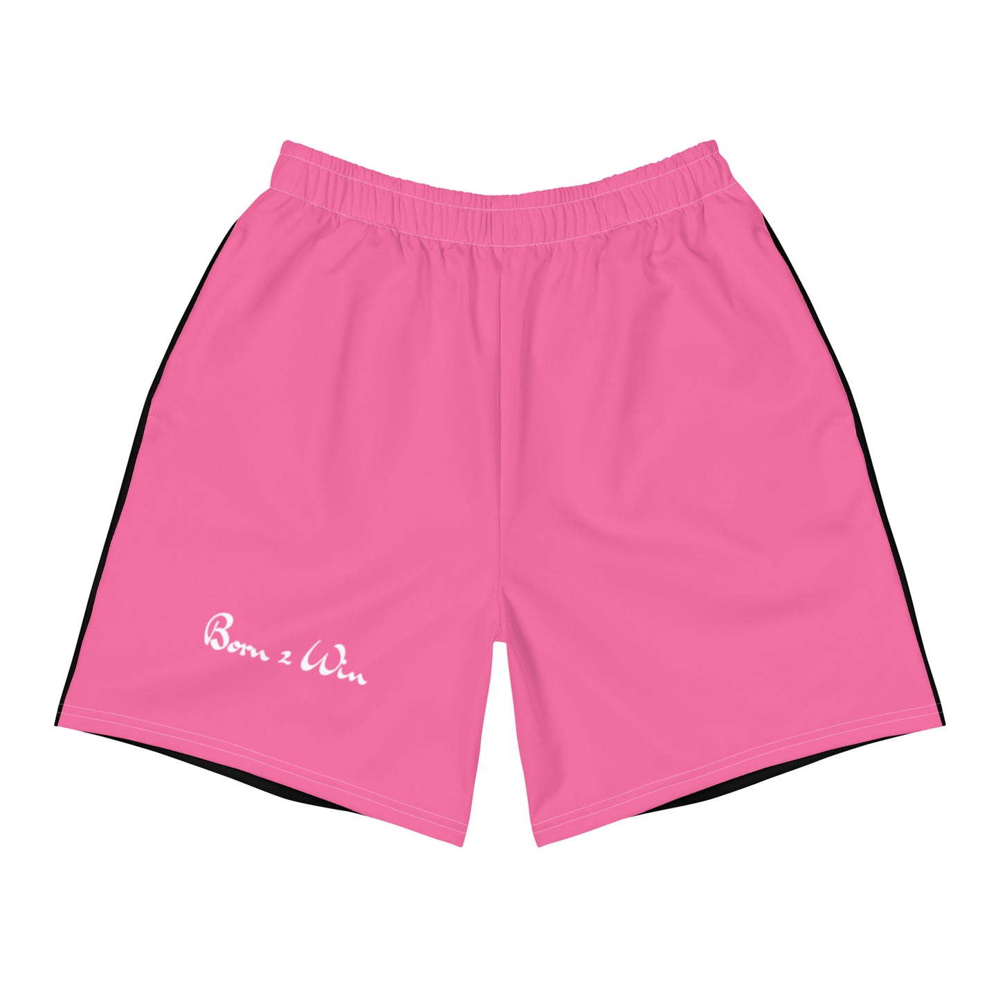 Born 2 Win Split Color Athletic Shorts