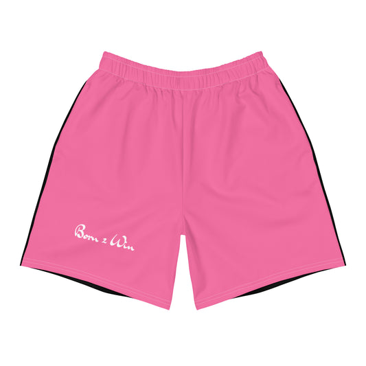 Born 2 Win Split Color Athletic Shorts