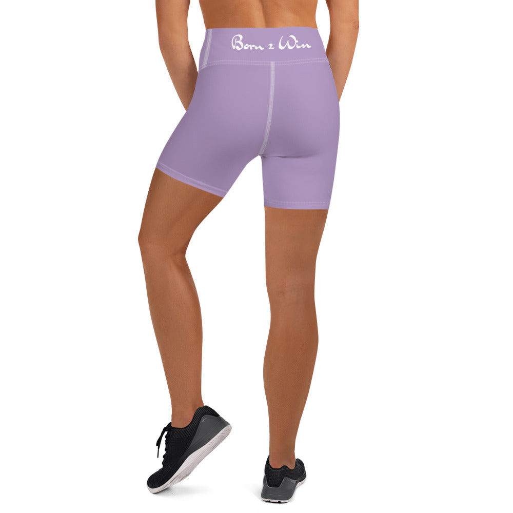 Born 2 Win Yoga Shorts