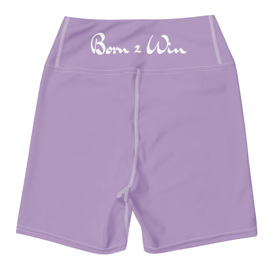 Born 2 Win Yoga Shorts