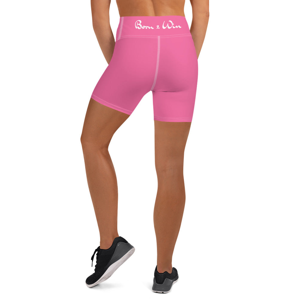 Born 2 Win Yoga Shorts