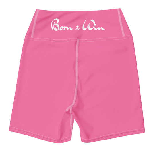 Born 2 Win Yoga Shorts