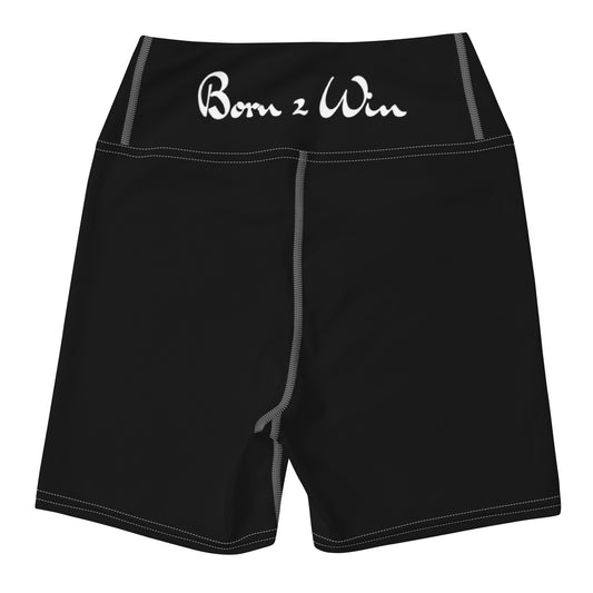 Born 2 Win Yoga Shorts