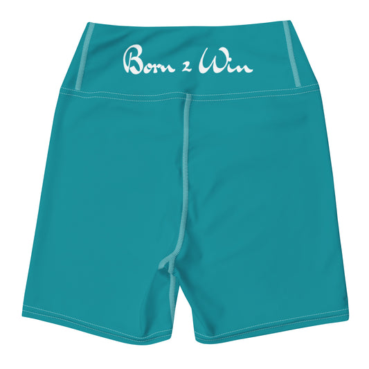 Born 2 Win Yoga Shorts