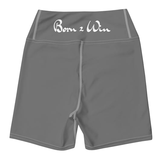 Born 2 Win Yoga Shorts